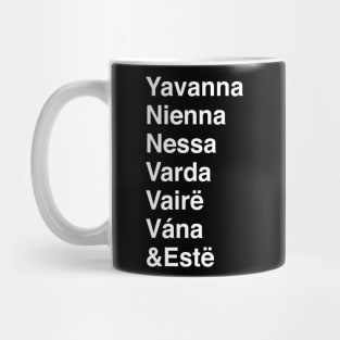 The Queens of Valar Mug